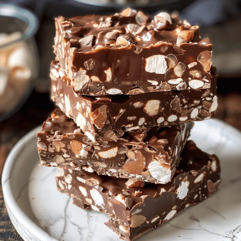 Decadent Rocky Road Bars Recipe