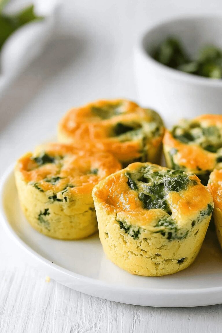 Broccoli Cheddar Baked Egg Bites Recipe