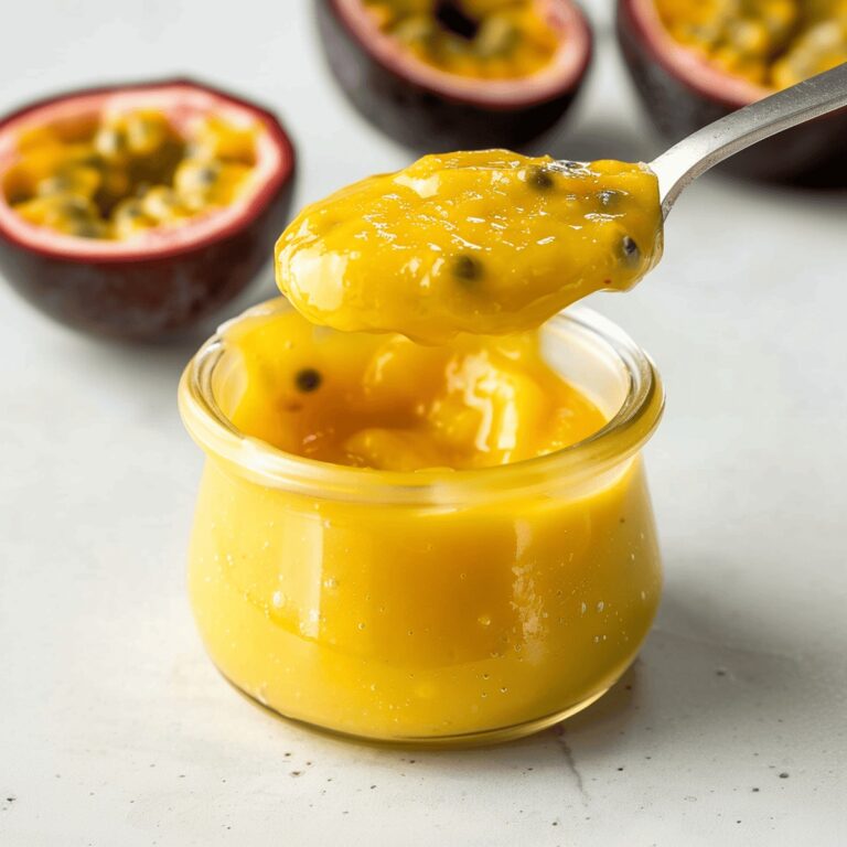 Silky Passionfruit Curd Recipe