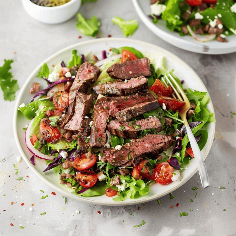 Savory Grilled Beef Salad Recipe