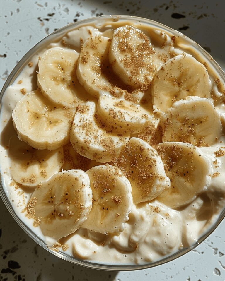 Cottage Cheese Banana Pudding Recipe