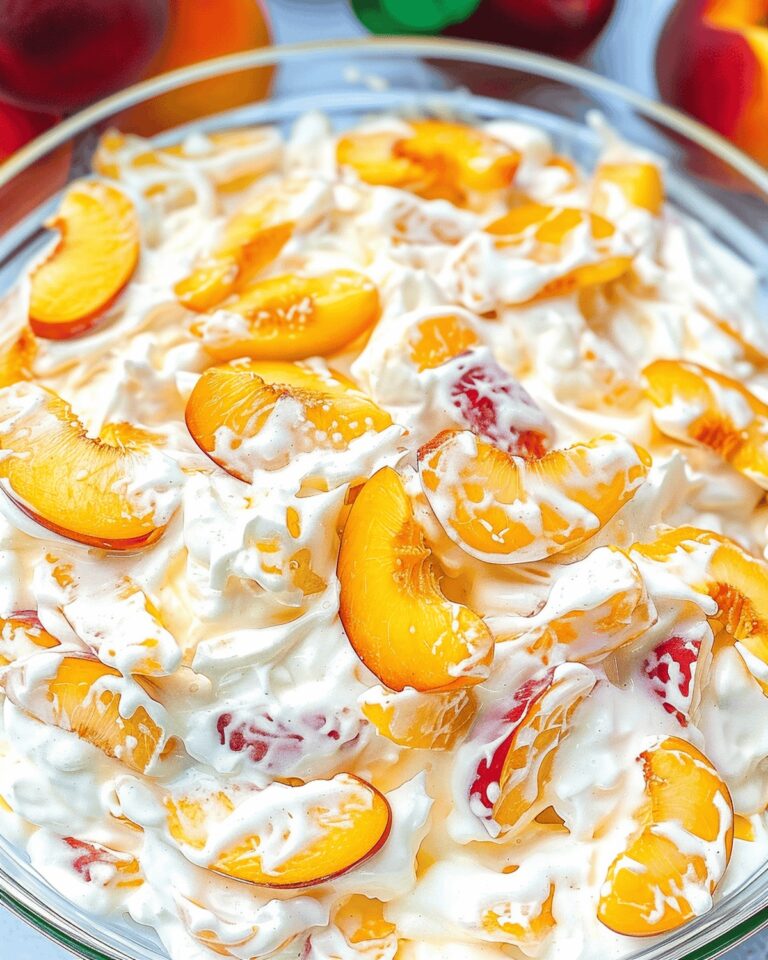 Peach Cheesecake Salad Recipe