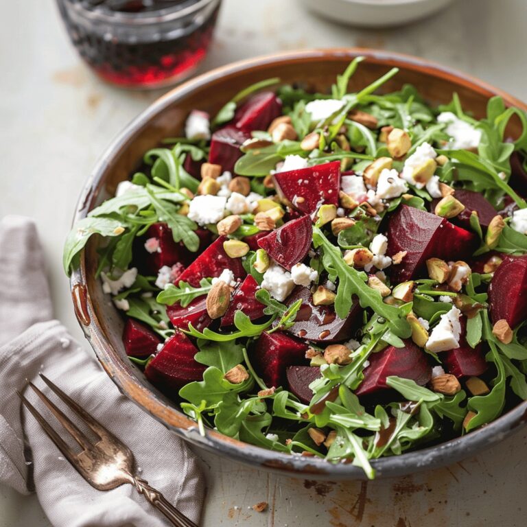 Zesty Arugula and Roasted Beet Salad Recipe
