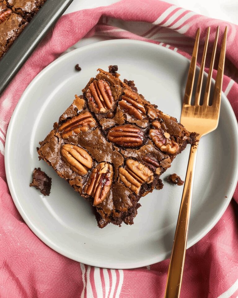 Pecan Pie Brownies Recipe