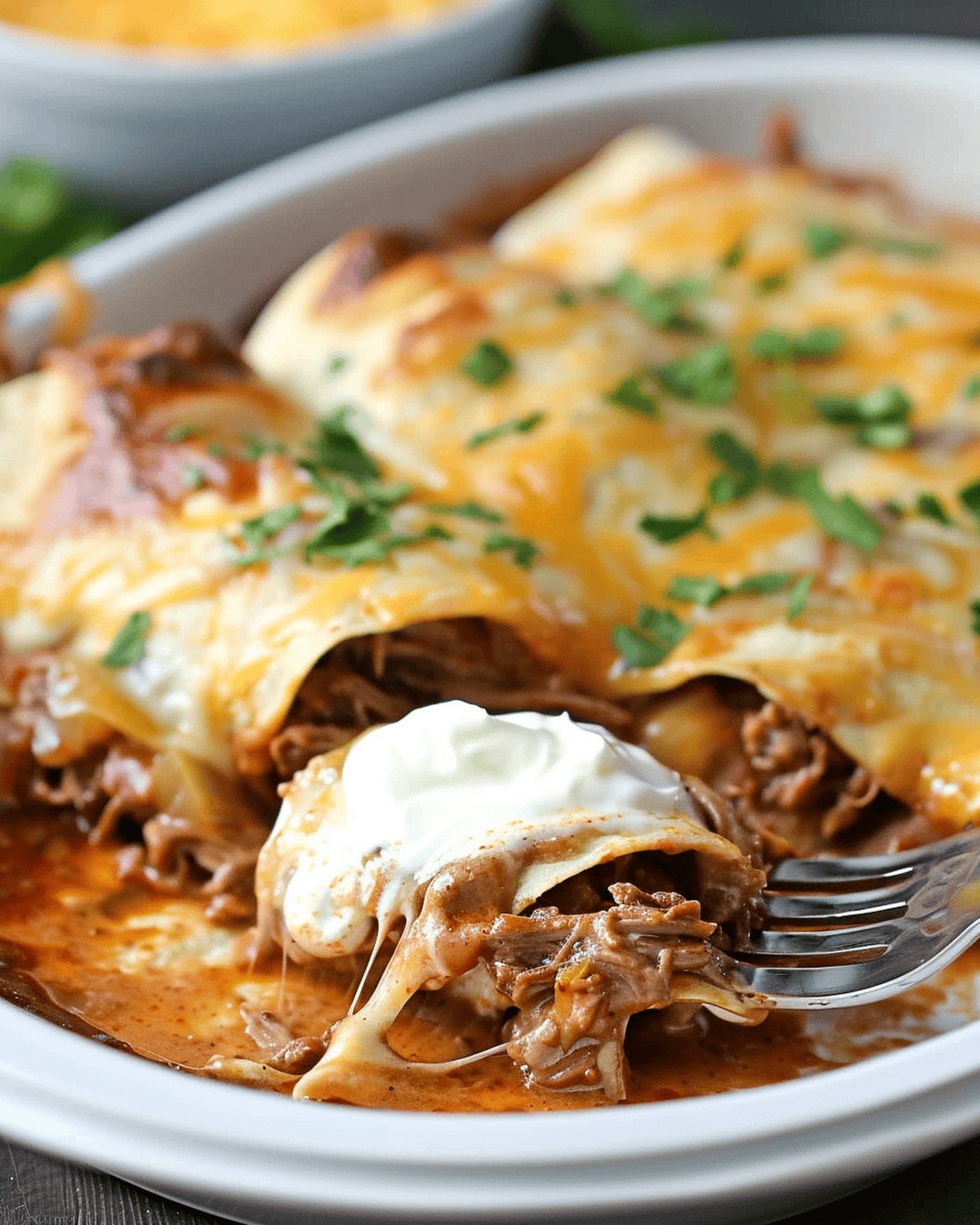 Creamy Chili Colorado Burritos Recipe