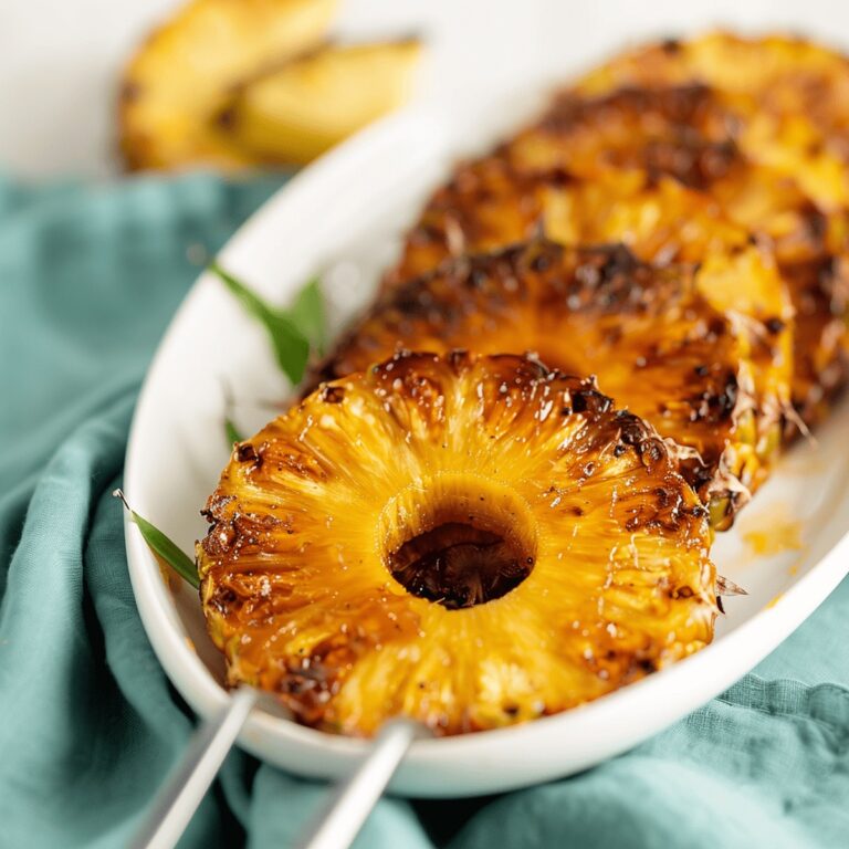 Sticky Air Fryer Pineapple Delight Recipe