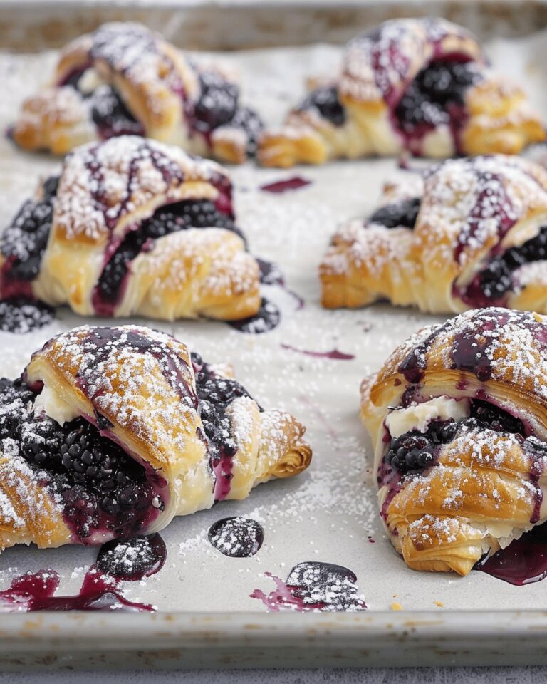 Blueberry Cream Cheese Puff Pastry Recipe