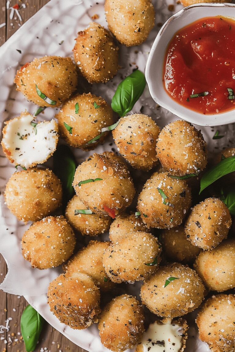 Irresistible Fried Mozzarella Balls Recipe