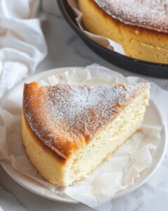 Pillowy 3-Ingredient Yogurt Cake Recipe