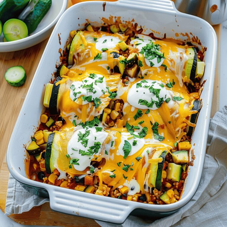 Creamy Zucchini Enchilada Roll Ups Recipe