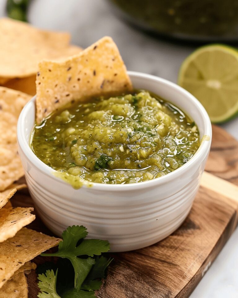 Vibrant Slow Cooker Tomatillo Salsa Recipe