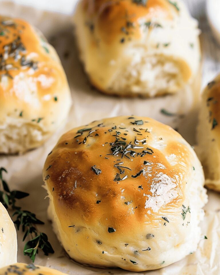 Ricotta Herb Bread Rolls Recipe