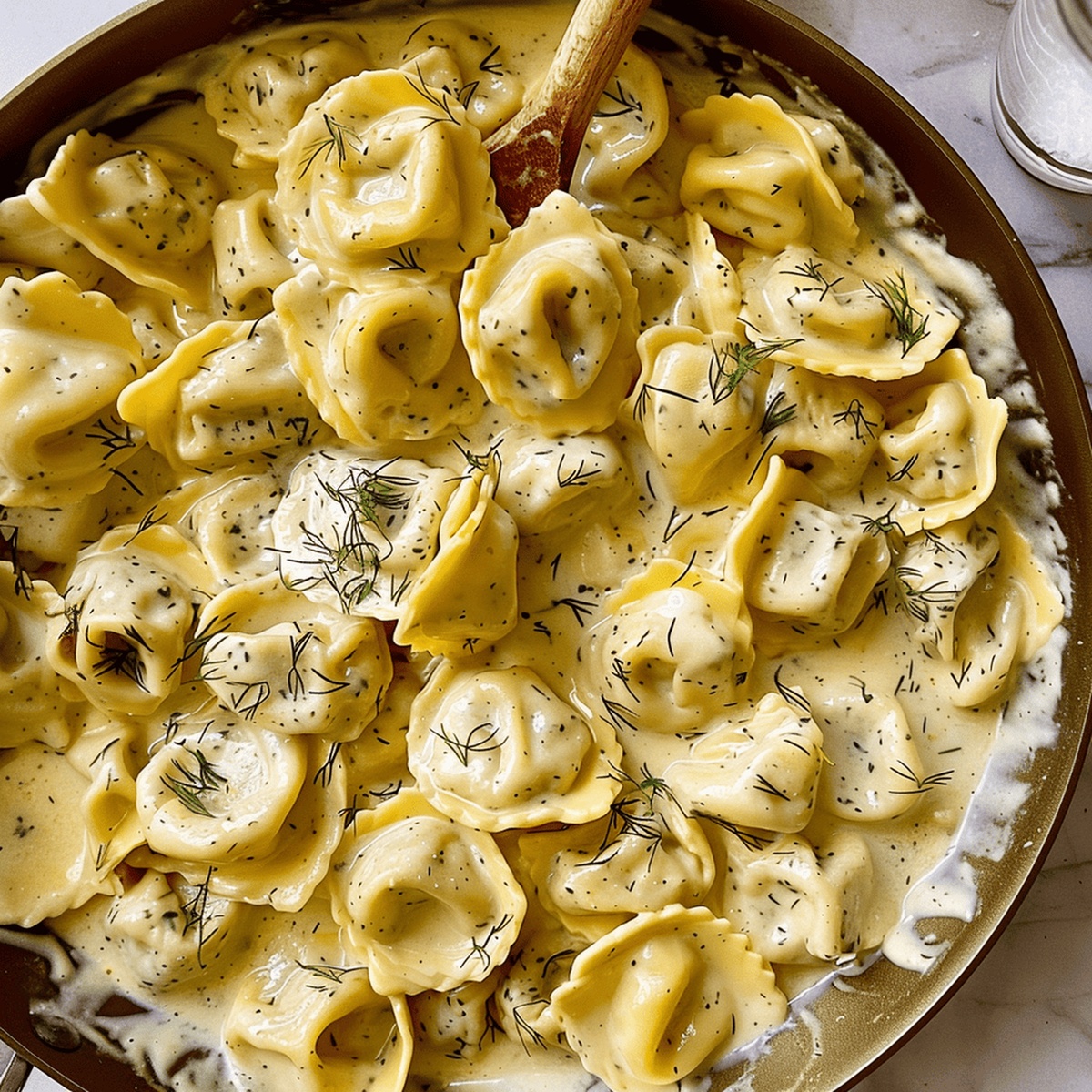 Zesty Lemon-Dill Tortellini Recipe
