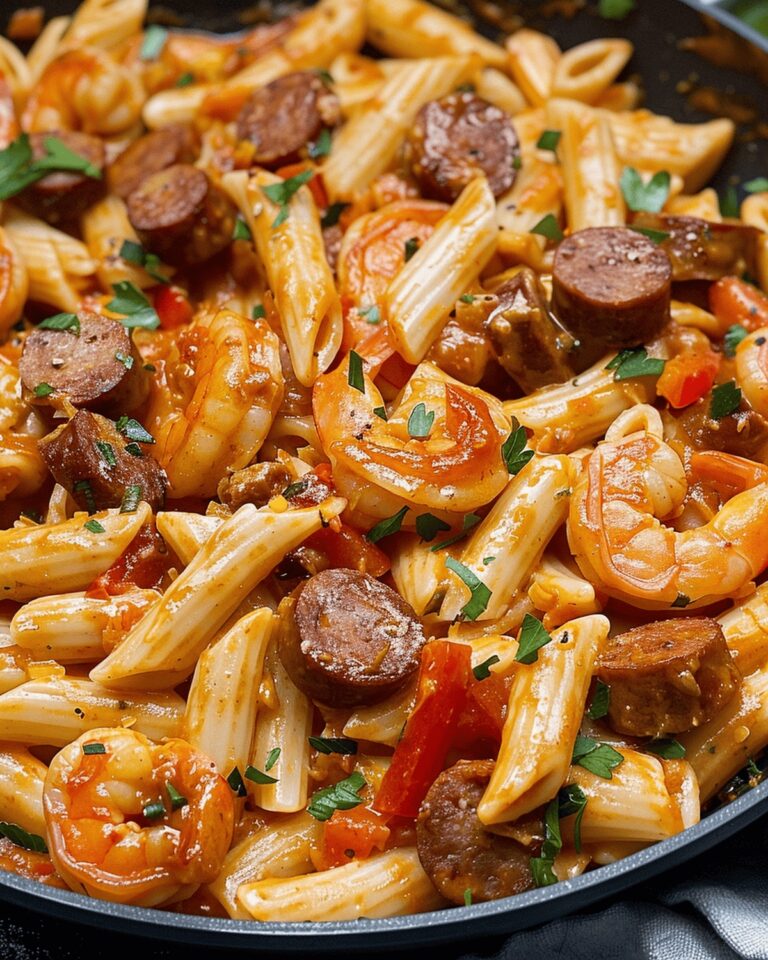 Cajun Shrimp and Sausage Pasta Recipe
