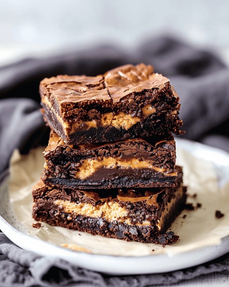 Peanut Butter Stuffed Brownies Recipe