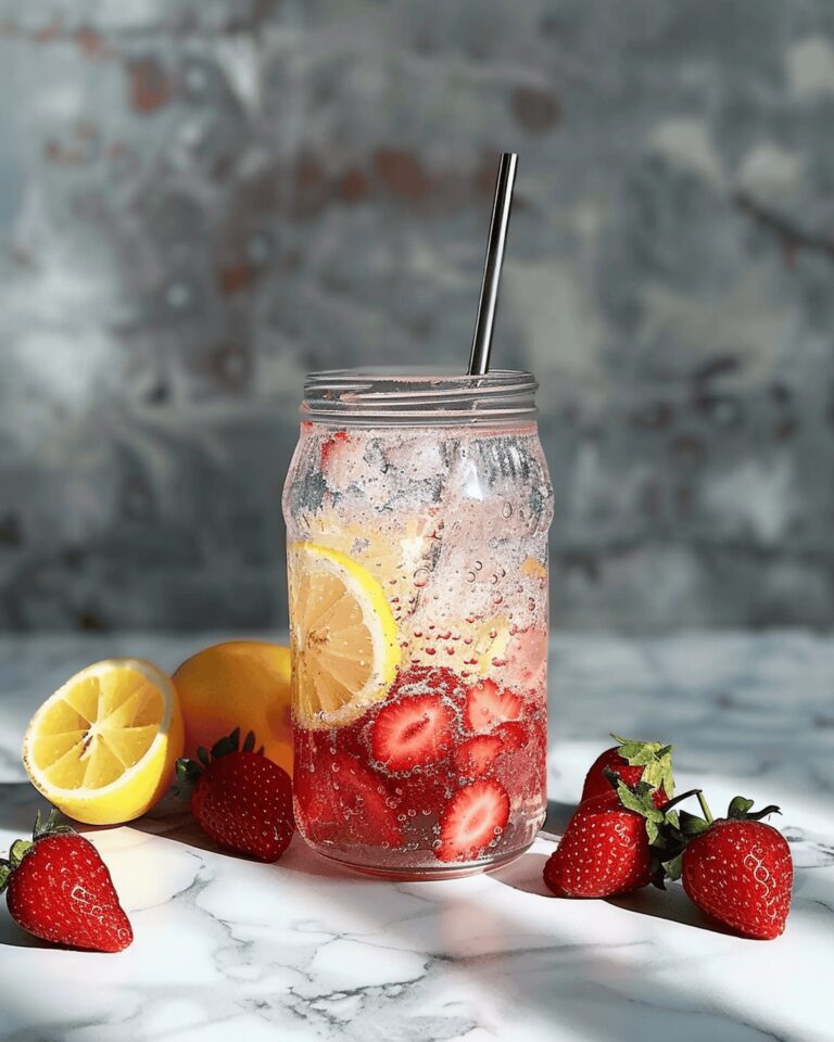 Strawberry Sparkling Water Recipe
