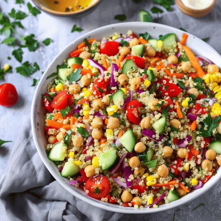 Vibrant Garden Quinoa Salad Recipe