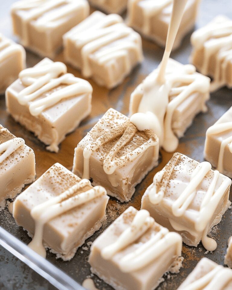Cinnamon Roll Fudge Recipe
