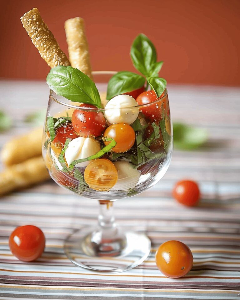 Vibrant Cherry Tomato Caprese Salad Recipe