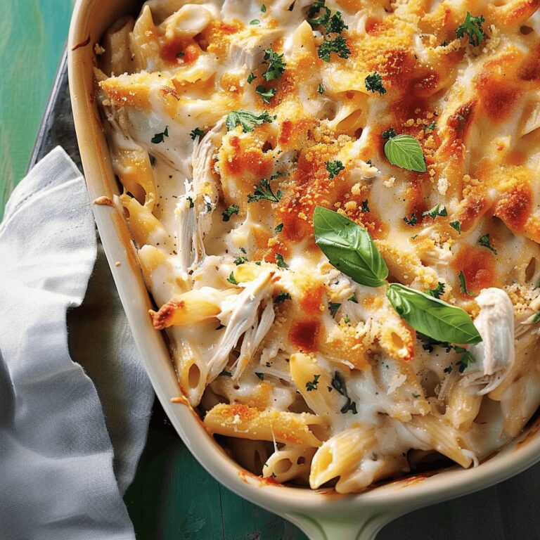 Ultimate Chicken Alfredo Casserole Recipe