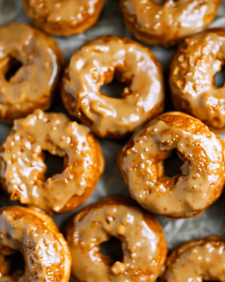 Baked Pumpkin Donuts with Maple Glaze Recipe