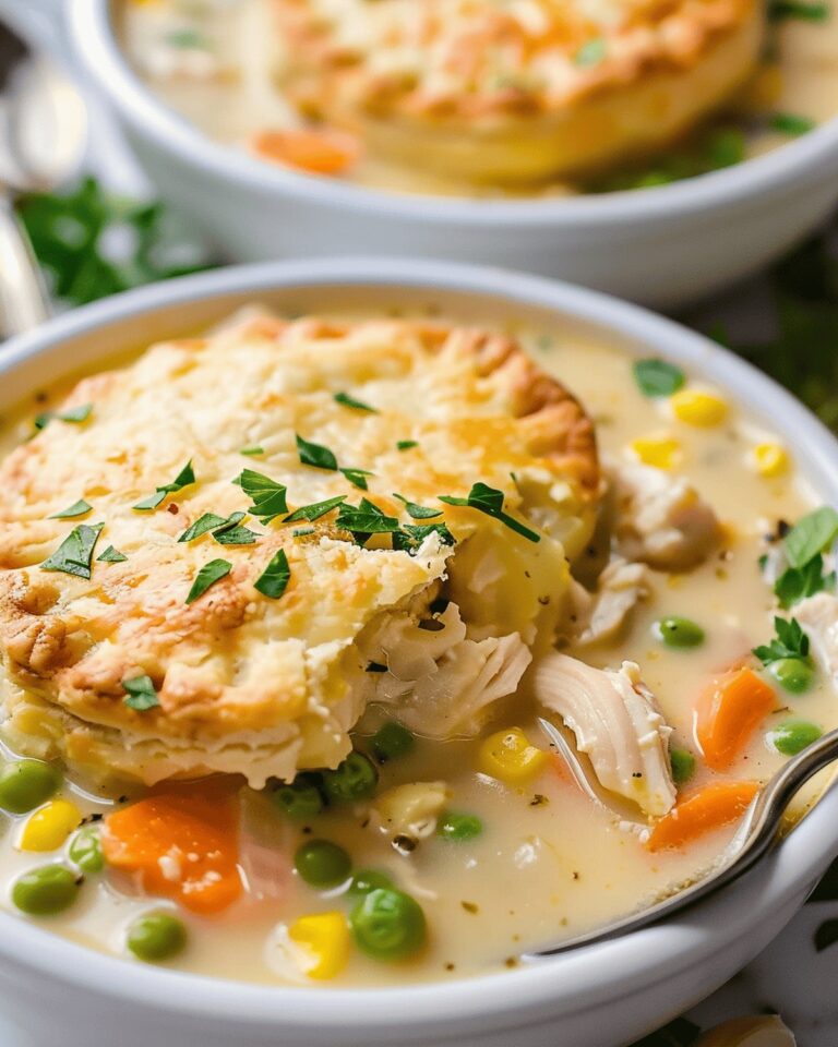 Hearty Chicken Pot Pie Soup Recipe