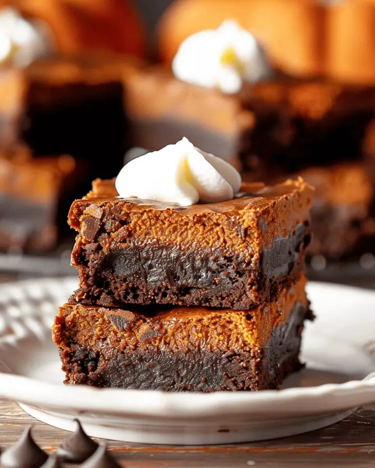 Pumpkin Brownies Recipe