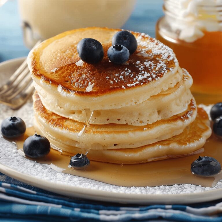 Heavenly Fluffy Pancakes Recipe