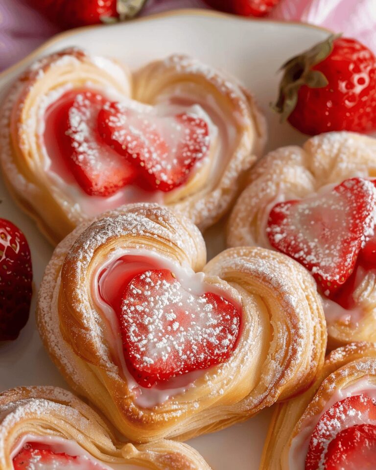 Vegan Strawberry Cream Danish Recipe