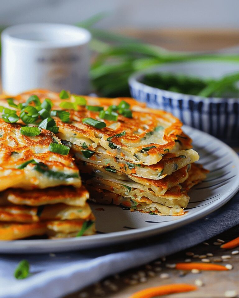 Korean Pancakes (Pajeon) Recipe