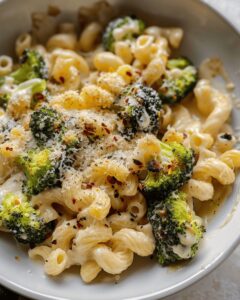 Skillet Ricotta Pasta with Roasted Broccoli Recipe