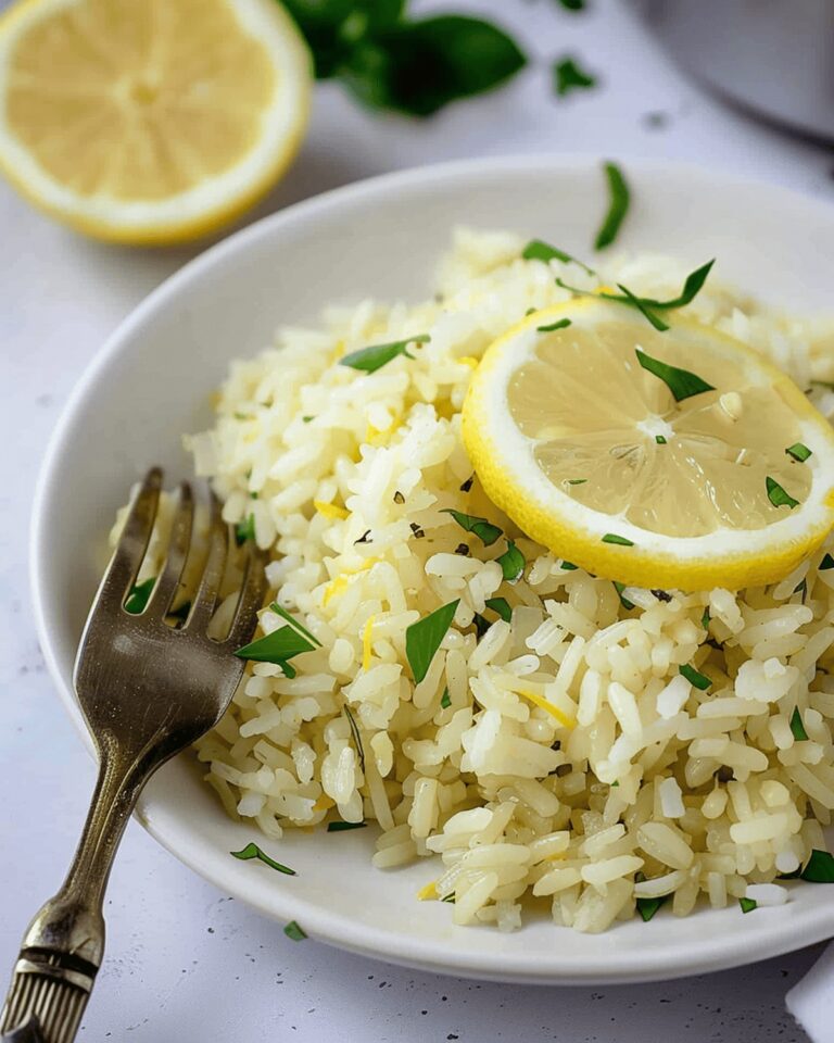 Greek Lemon Rice Recipe