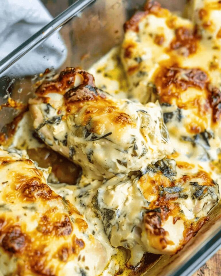 Spinach Artichoke Chicken Bake Recipe