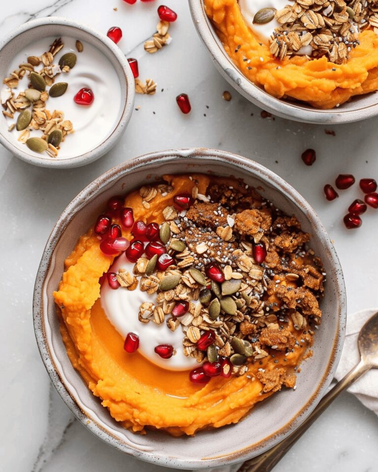 Fluffy Sweet Potato Breakfast Bowls Recipe