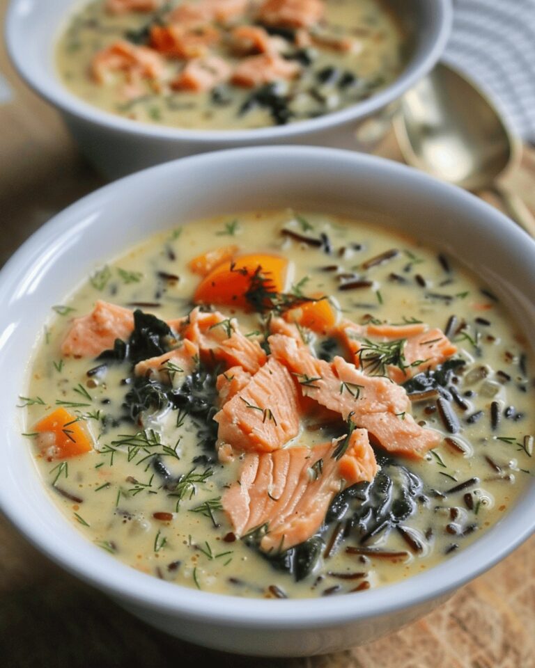 Salmon Wild Rice Soup Recipe