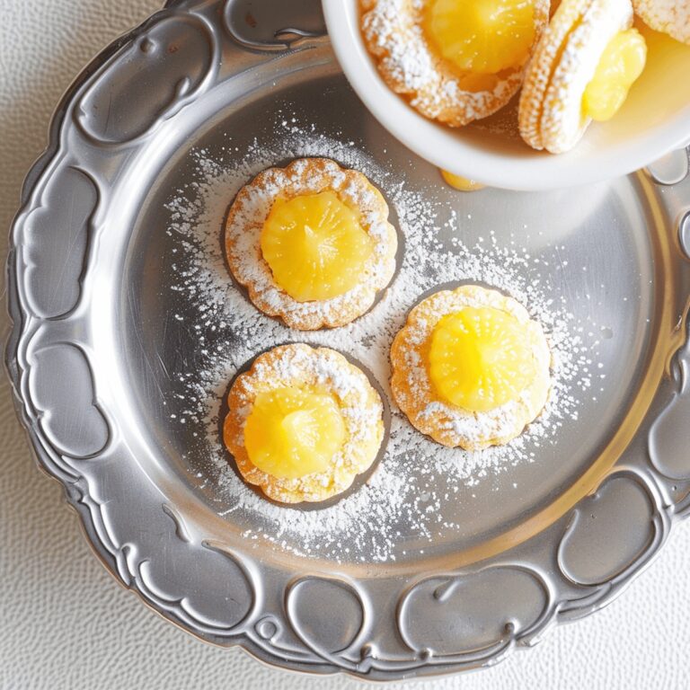 Zesty Lemon Curd Cookies Recipe