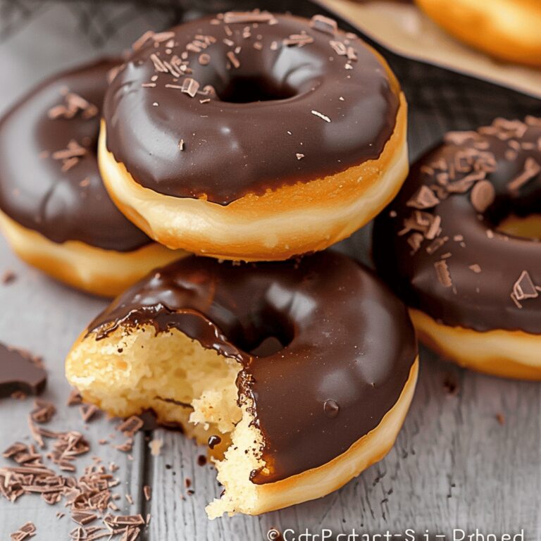 Decadent Donuts with Chocolate Topping Recipe