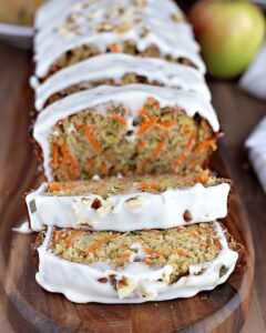 Moist Carrot Apple Zucchini Bread Recipe
