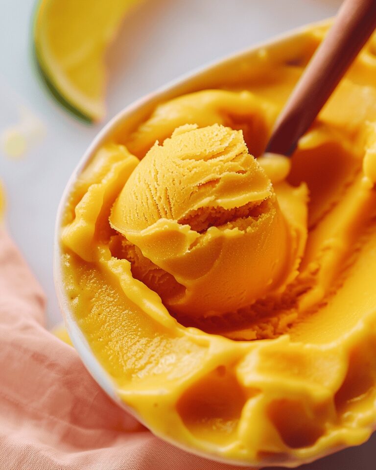 Silky Mango Sorbet Recipe