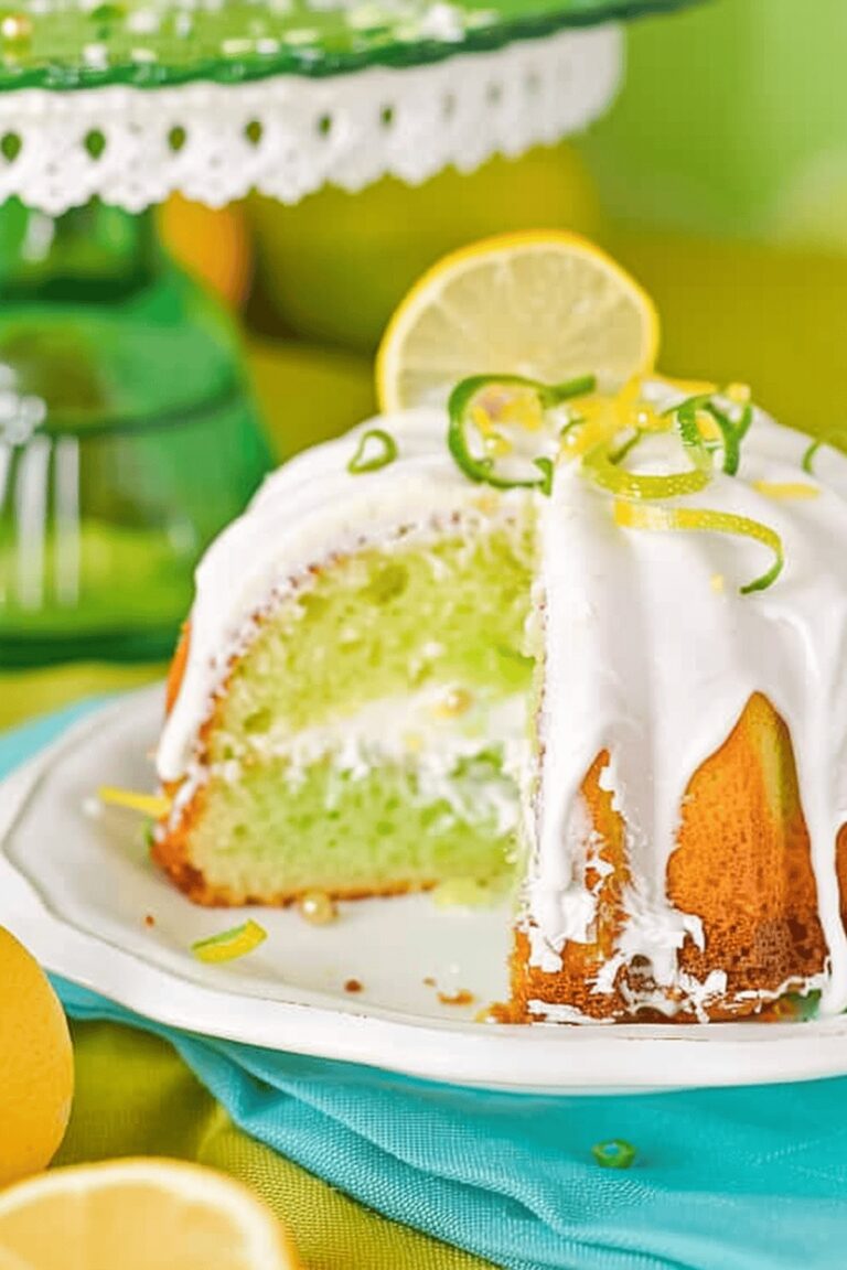 Irresistible Lime Bundt Cake Recipe