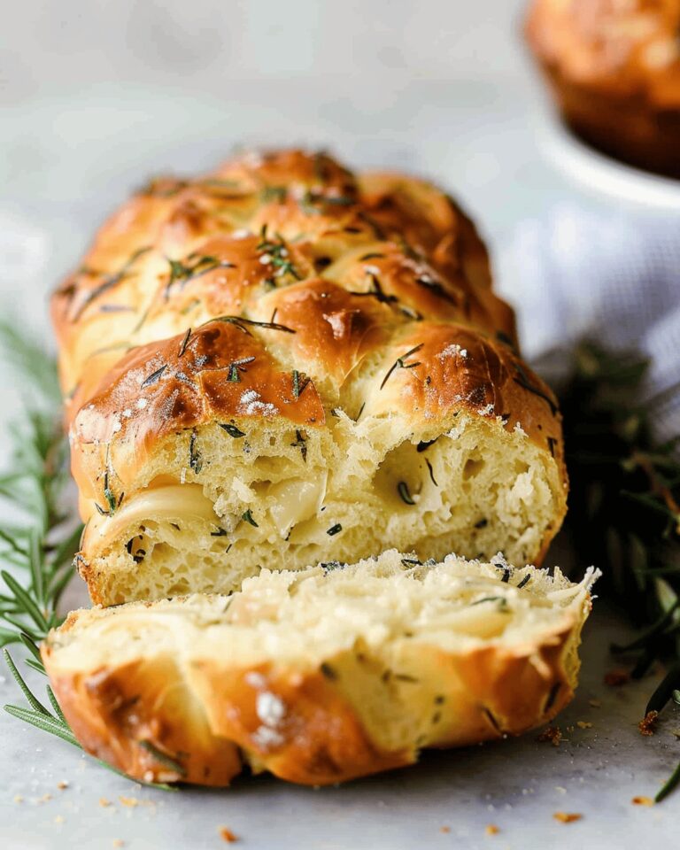 Rosemary Garlic Pull Apart Bread Recipe