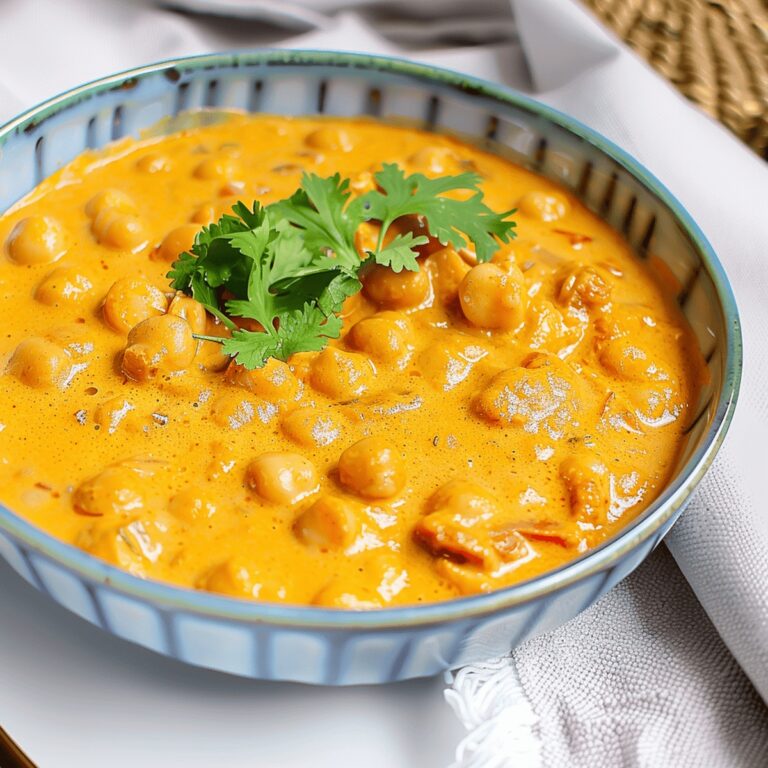 Silky Coconut Chickpea Curry Recipe