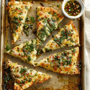 Chimichurri Garlic Bread Recipe
