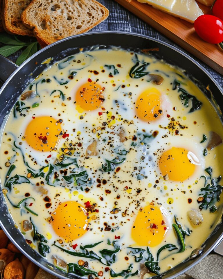 Dreamy Baked Eggs Recipe