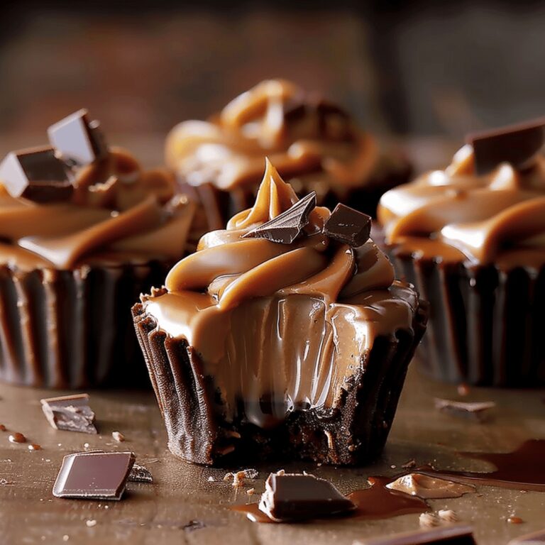 Velvety Salted Caramel Chocolate Mousse Cups Recipe