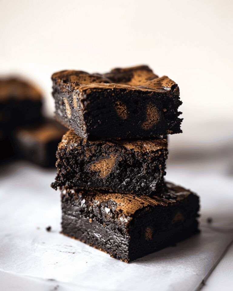 Vietnamese Coffee Midnight Brownies Recipe