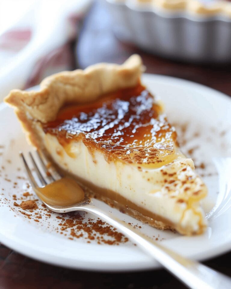 Silky Caramel Crme Brle Pie Recipe