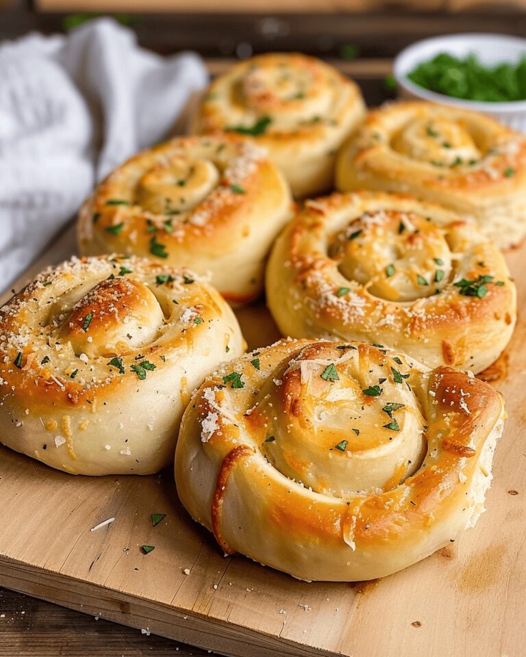 Cheesy Garlic Butter Rollups Recipe
