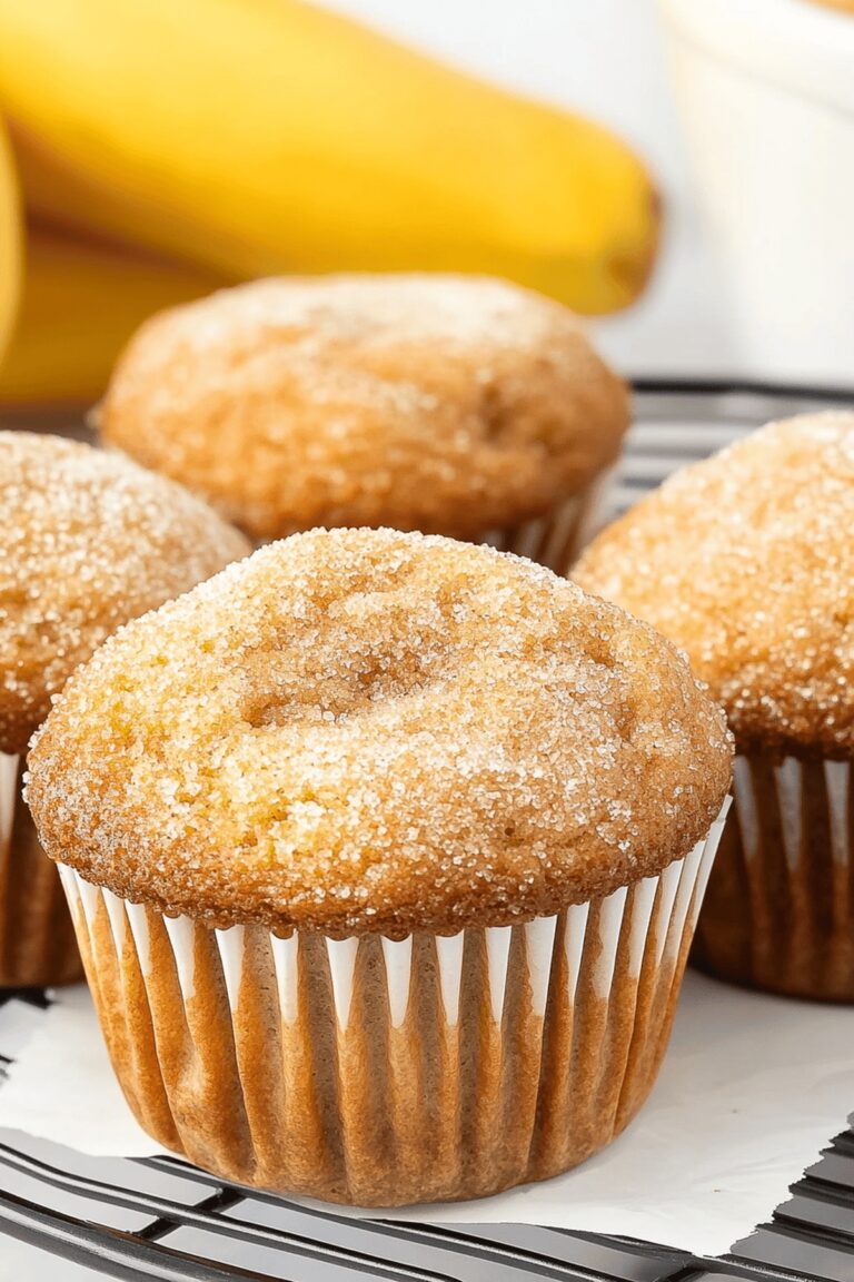 Cinnamon Banana Bread Muffins Recipe