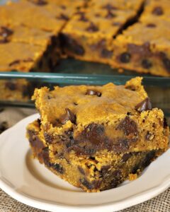 Pumpkin Chocolate Chip Bars Recipe